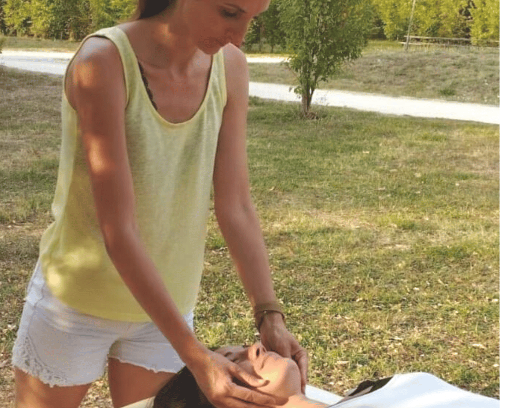 massage du visage en madero thérapie